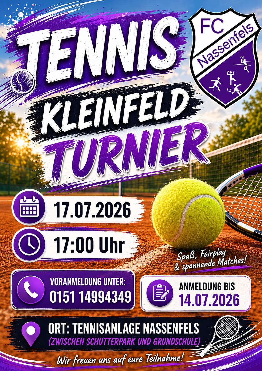 Tennis-Kleinfeldturnier